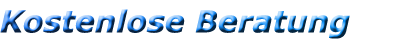 kostenlose Beratung